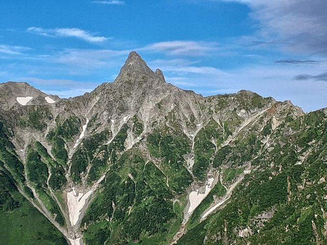 北アルプス表銀座コース燕岳(2763m)、大天井岳(2922ｍ)、槍ヶ岳(3180m)