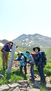 鳥海山(2236m)・姫神山(1124m)