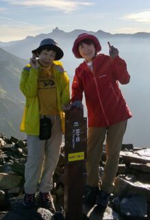 北アルプス南部　笠ヶ岳（2,897m）