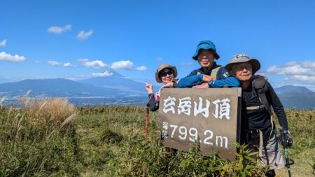 玄岳・城山・発端丈山